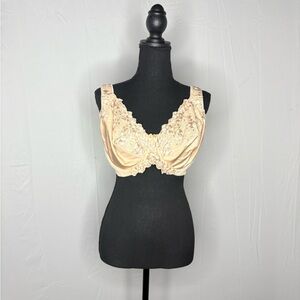 Elegant Cream Lace Bra